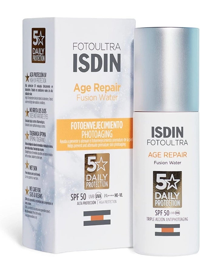 ISDIN Foto Ultra UV Care Age Repair Fluid SPF50 50ml  - Image 3