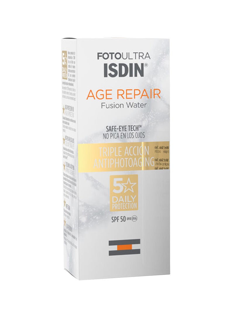 ISDIN Foto Ultra UV Care Age Repair Fluid SPF50 50ml  - Image 2