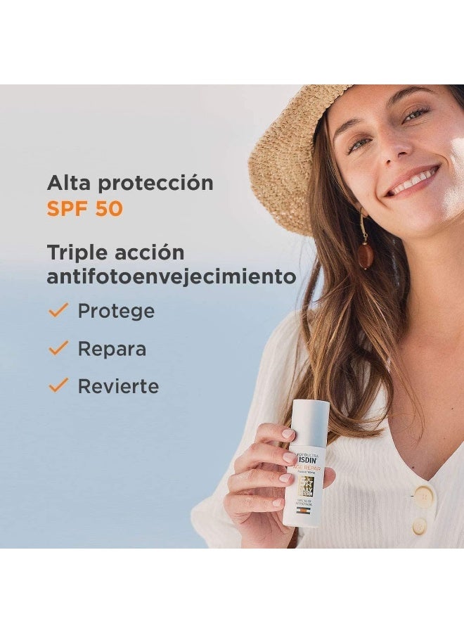 ISDIN Foto Ultra UV Care Age Repair Fluid SPF50 50ml  - Image 4