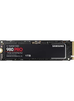 Samsung 980 PRO 1TB NVMe PCIe 4.0 M.2 SSD – 7000MB/s Read, 5000MB/s Write, 690K IOPS, AES 256-bit Encryption, TCG/Opal 2.0 Security, Backward Compatible with PCIe 3.0, Gaming & Client PC Storage | MZ-V8P1T0BW 1 TB  - Image 1