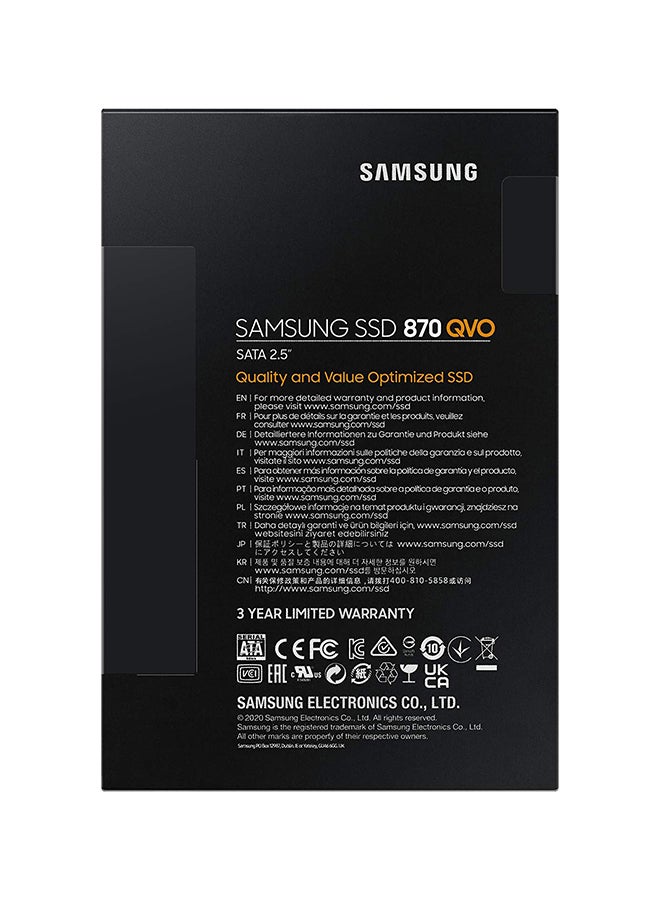 سامسونج - 870 QVO SATA 2.5 الحالة الصلبة الداخلية - Image 1