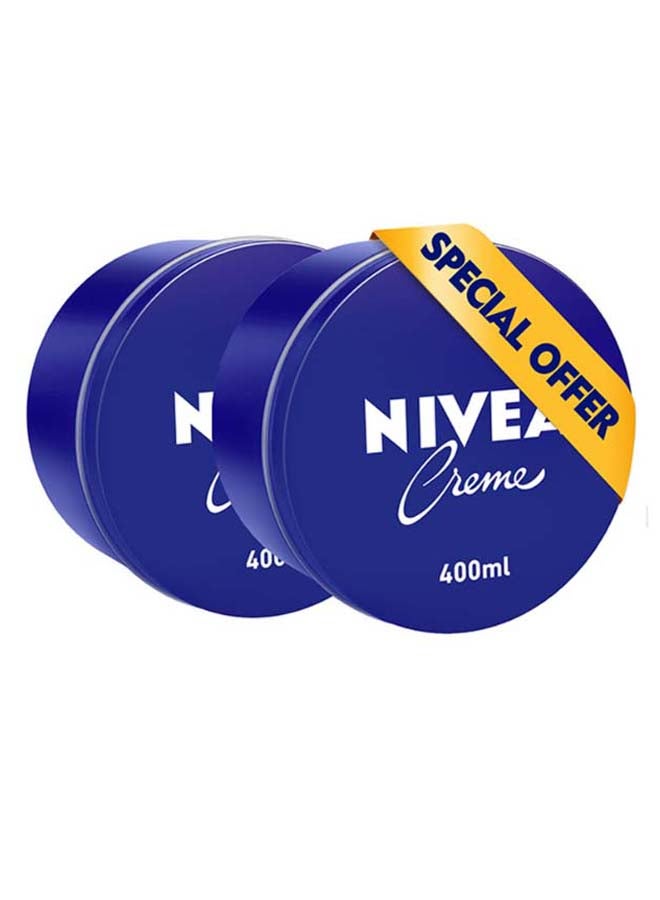 Nivea Pack Of 2 Universal All Purpose Moisturizing Cream blue 400ml