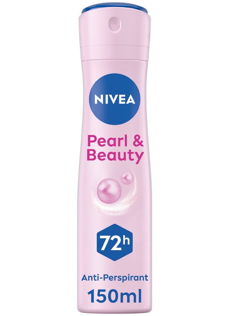 Pack Of 2 Pearl And Beauty Antiperspirant Spray 150ml - pnsku/N41059237A/45/_/1737985219/df66b287-e32e-4a6f-8d46-4f24494467ef