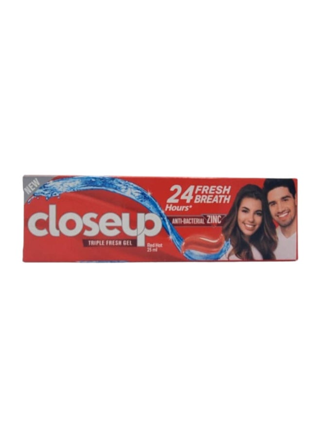 Closeup Red Hot Gel Toothpaste 25ml  - Image 1