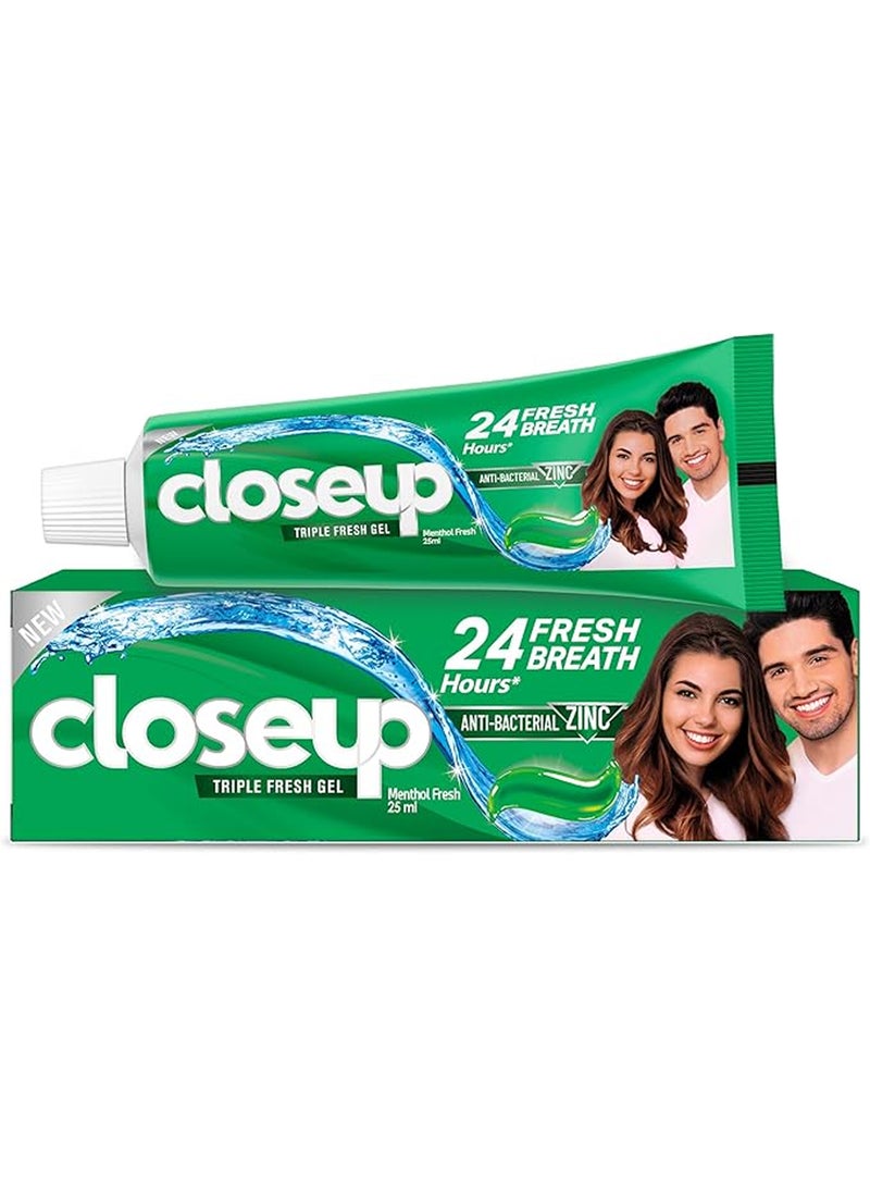 كلوز أب معجون أسنان جل بانتعاش المنثول 25ملليلتر - Image 1