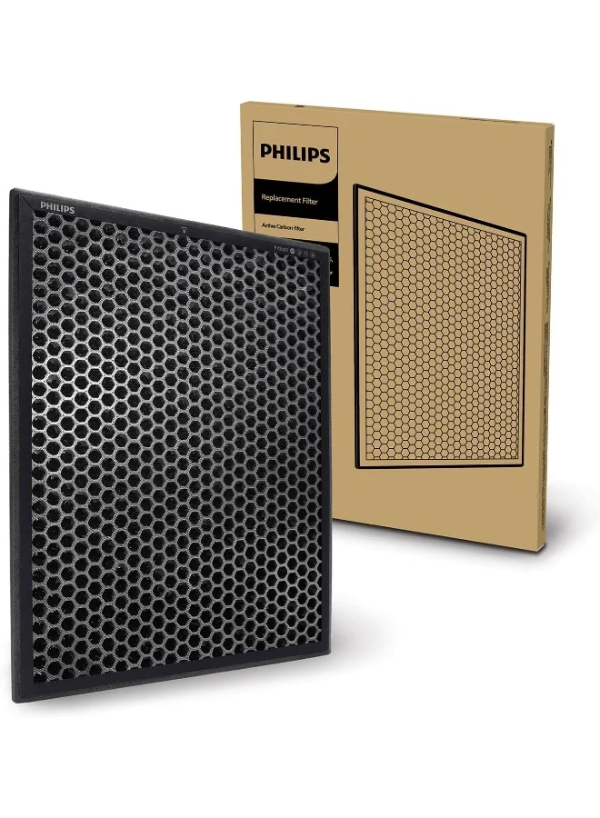 Philips Genuine Air Purifier Replacement Filter FY2420/30 - Active Carbon Filter, Up to 12 Months Lifetime, For AC2887, AC2889, AC3829 FY2420/30 Black