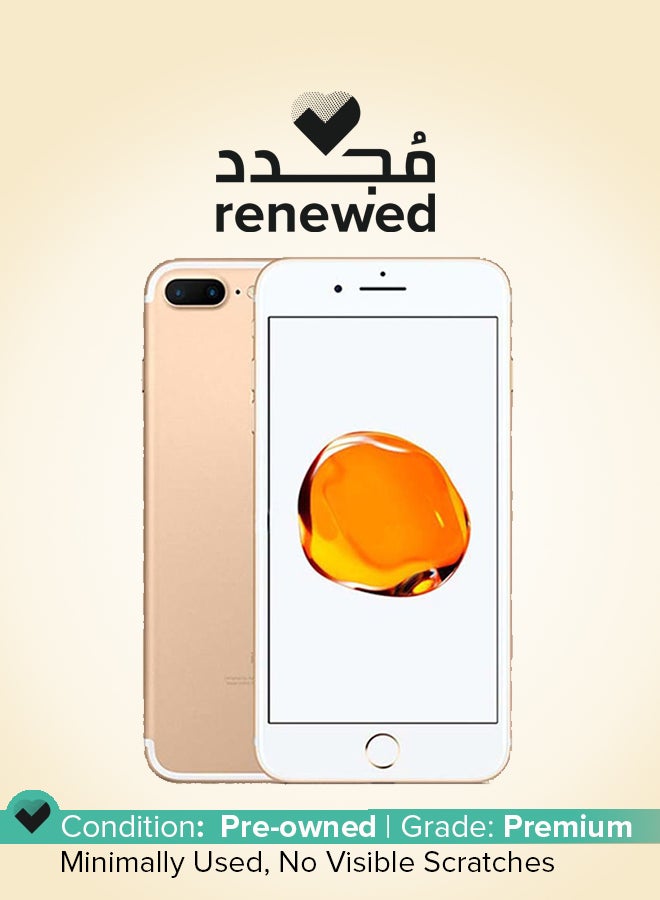 Apple Renewed - iPhone 7 128GB Gold 4G With Facetime - International Version - Image 1