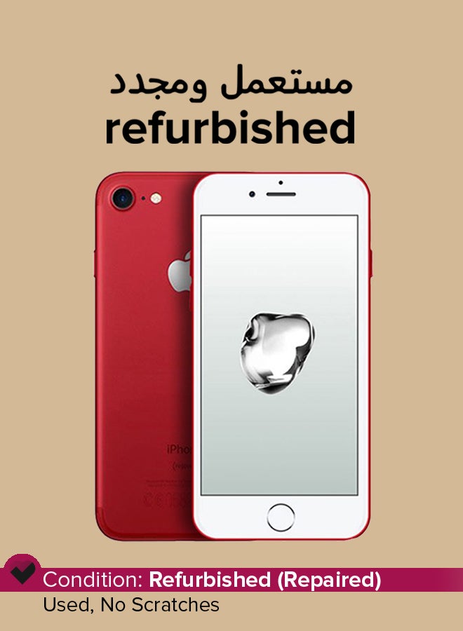 Apple Refurbished - iPhone 7 128GB Red 4G With Facetime - Image 1