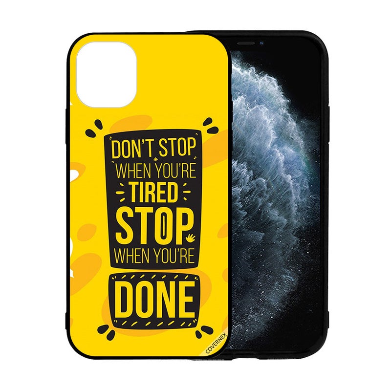 كوفرنيكس غطاء حماية لهاتف أبل آيفون 12 ماكس أصفر - Image 2