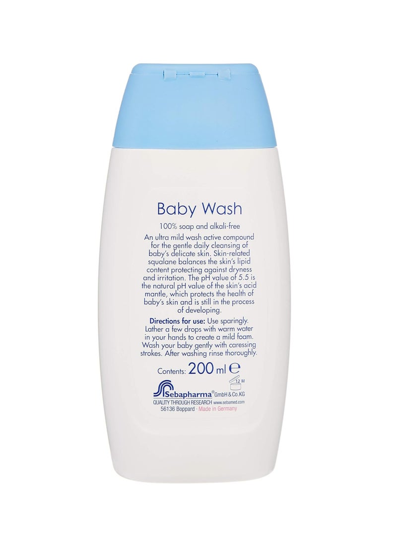 سيباميد مجموعة غسول لطيف وشامبو لبشرة الأطفال الرقيقة وفروة الرأس 200 مل + 150 مل من قطعتين - Image 3