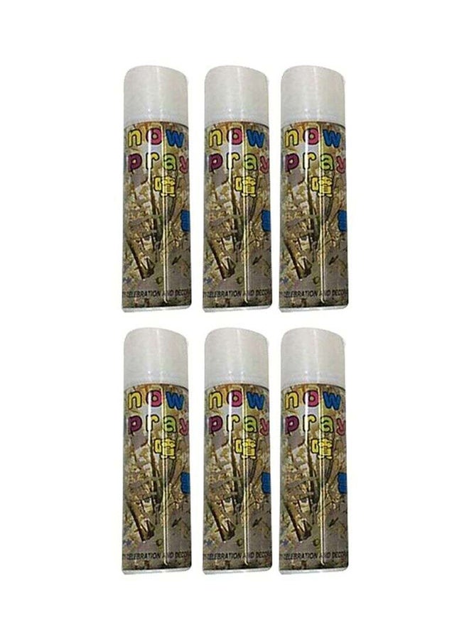 طقم بخاخ ثلج للحفلات مكون من 6 قطع - Image 3