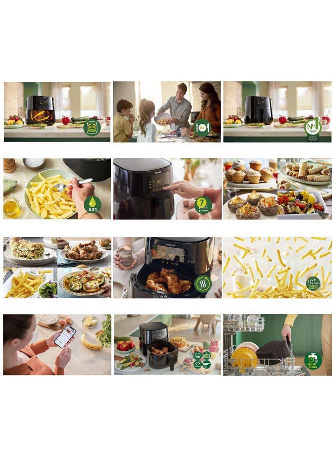 Philips Essential XL Air Fryer 6.2 L 2000 W HD9270/90/91/70 Black - Image 5