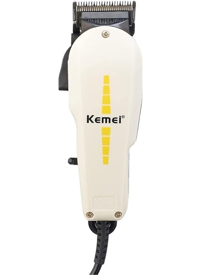 Kemei - Km-8821 Hair Clipper Off White - Image 1
