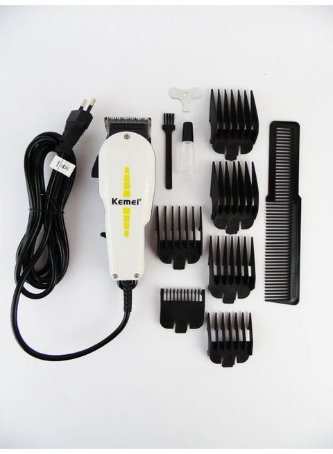 Km-8821 Hair Clipper Off White