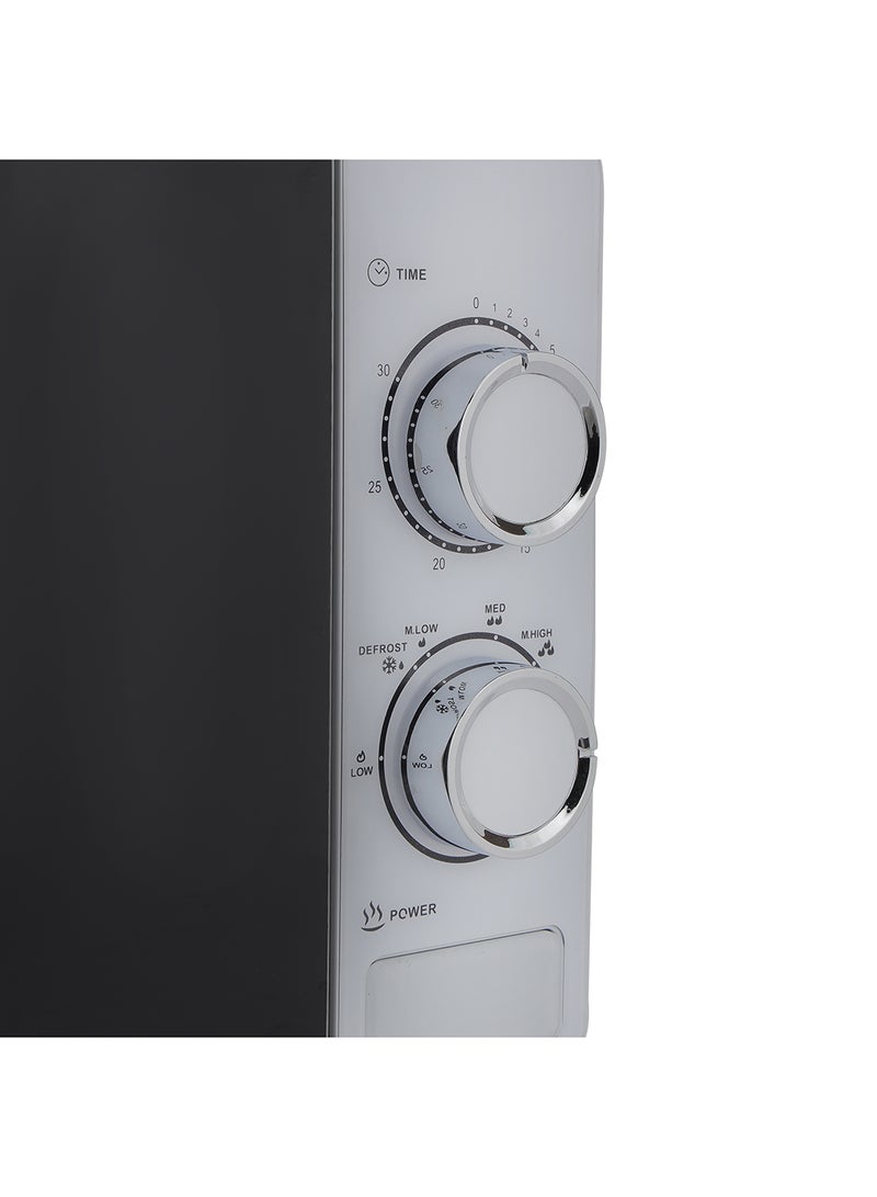 كريبتون - فرن ميكروويف مزود بعدد 5 مستويات للطاقة ومؤقت لمدة 30 دقيقة 20 L 700 W KNMO6196 أبيض - Image 1
