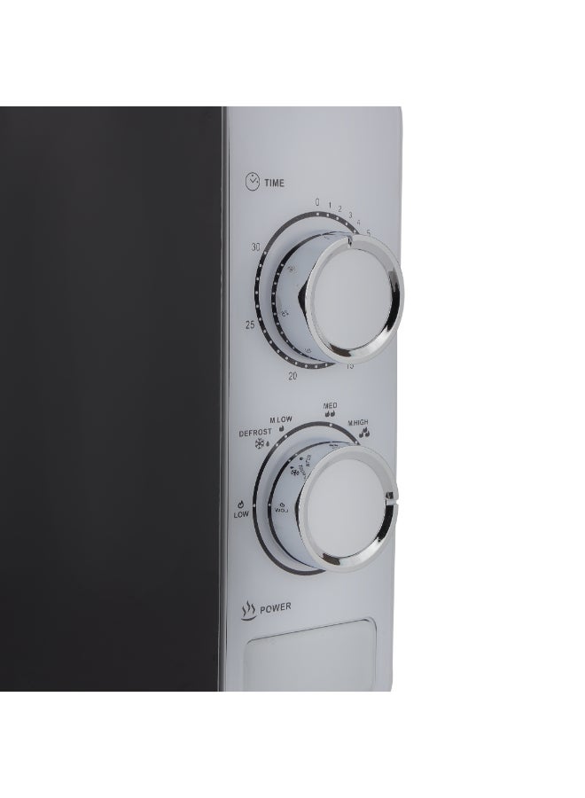 كريبتون فرن ميكروويف مزود بعدد 5 مستويات للطاقة ومؤقت لمدة 30 دقيقة 20 L 700 W KNMO6196 أبيض - Image 5