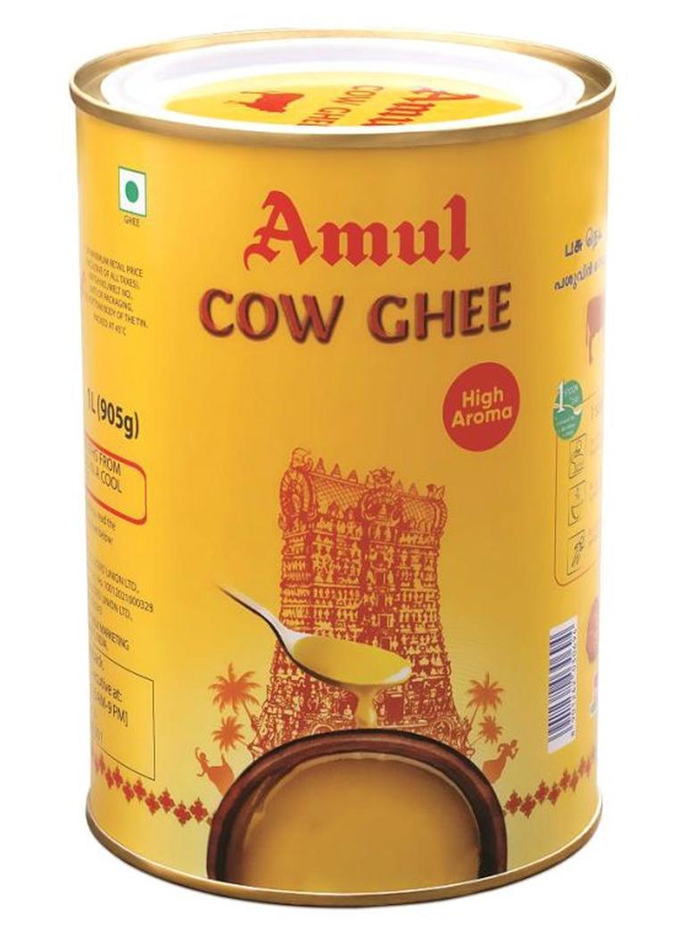 Amul High Aroma Cow Ghee 1Liters - Image 1