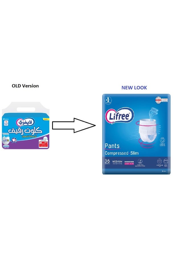 ليفري كلوت نحيف، حماية قصوى، متوسطة، عبوة ضخمة، 36 قطعة. - Image 5