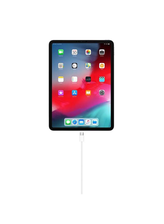 ابل  كابل شحن بمنفذ USB TYPE-C بطول متر أبيض - Image 3