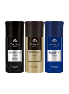 Yardley Gentlemen Classic Gift Set (Gentlemen Classic 150ml, Original 150ml & Equity 150 ml)  - Image 1