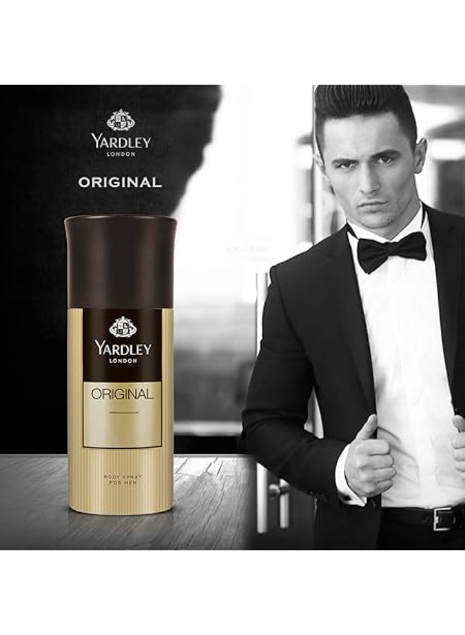 ياردلي مجموعة هدايا تتضمن مستحضر جنتل مان كلاسيك (Gentlemen Classic 150ml, Original 150ml & Equity 150 ml) - Image 3