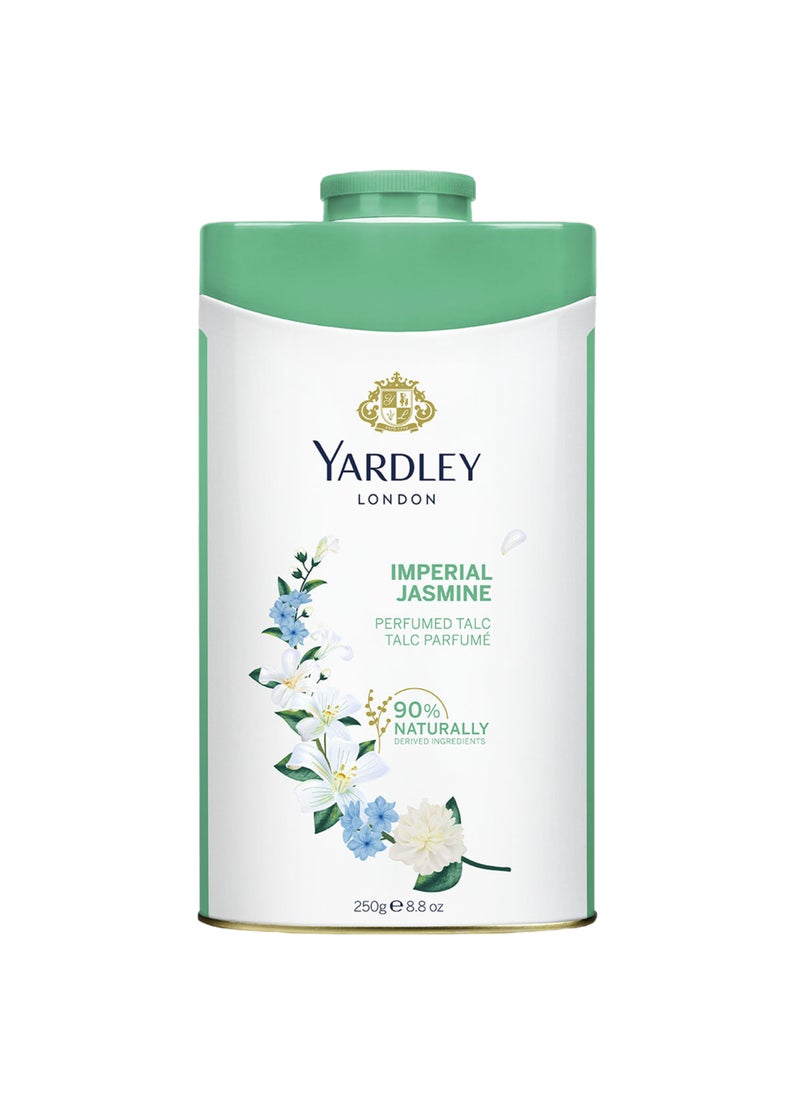Yardley English Lavender With Imperial Jasmine Perfumed Talc 250g Pack of 2 - Image 3