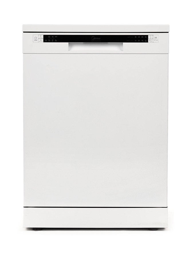 مديا غسالة أطباق بـ12 مكان لوضع الصحون و7 برامج بسعة 11 لتر 11 L 1000 W WQP125201CW أبيض  - Image 2