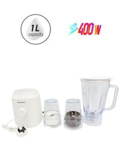 4-Piece Blender Set 1 1 L 400 W MX-EX1021 White/Clear