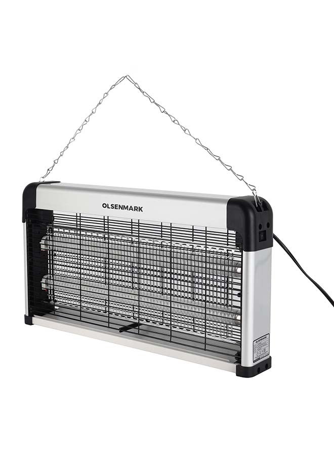 Olsenmark - Electric Insect Killer- Automatic Pest and Fly Killing Machine, Energy Saving- Natural and Chemical Free, Advanced Technology with Low Power Consumption 30 W OMBK1512 White/Light Blue - Image 1