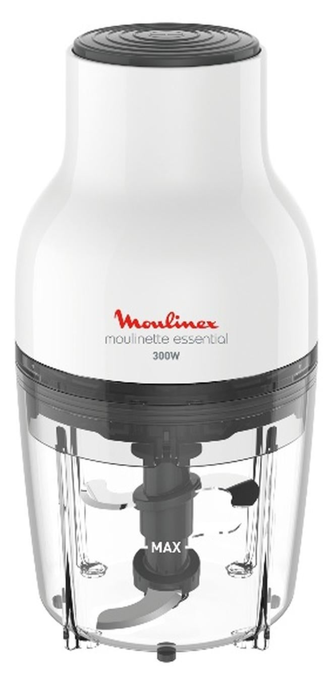 Moulinex Vegetable Chopper | Moulinette Essential Chopper | Plastic | Repairable 10 Years Product | 400 ml 300 W DJ520127 White/Black 400 ml 300 W DJ520127 White/Black - Image 1