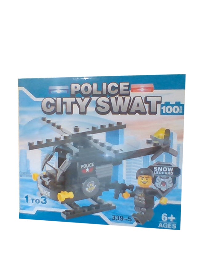 96-Pieces Police Swat Building Blocks - Image 1