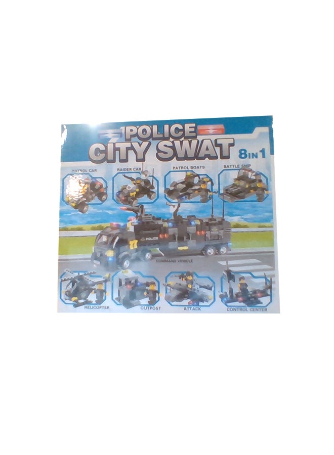 96-Pieces Police Swat Building Blocks - Image 2