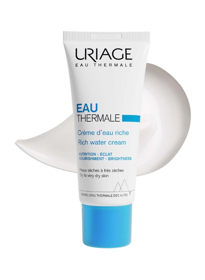 Uriage Eau Thermale Rich Water Cream 40Ml Clear 40ml - Image 2