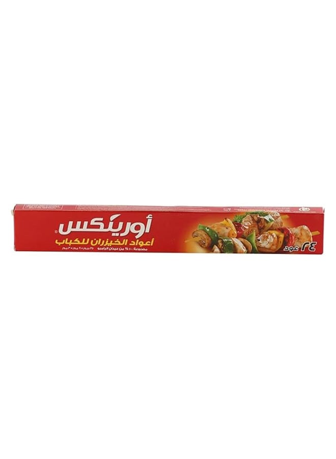 أورينيكس أسياخ الخيزران مكونة من 24 قطعة  - Image 3