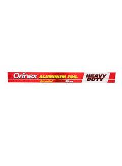 Orinex Decorated Heavy Duty Aluminum Foil Silver  - Image 2