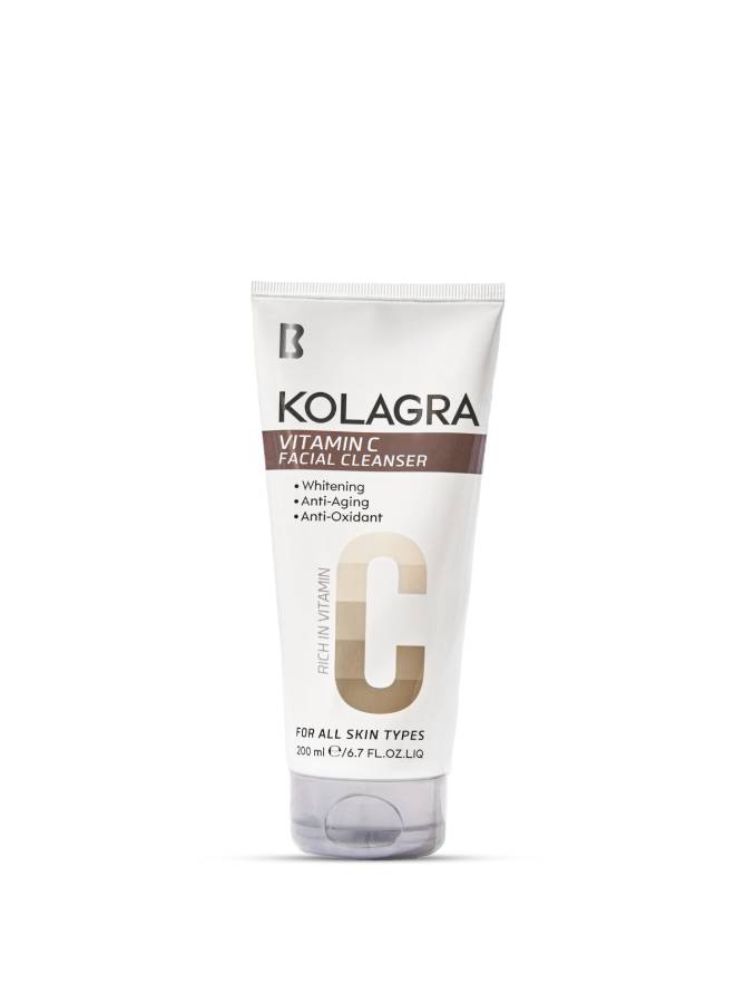 KOLAGRA Kolagra Vitamin C Facial Cleanser 200ml - Image 1