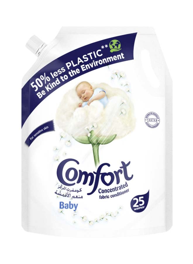 Comfort Concentrated Fabric Conditioner Dermatologically Tested For Sensitive Skin 1Liters  - Image 1