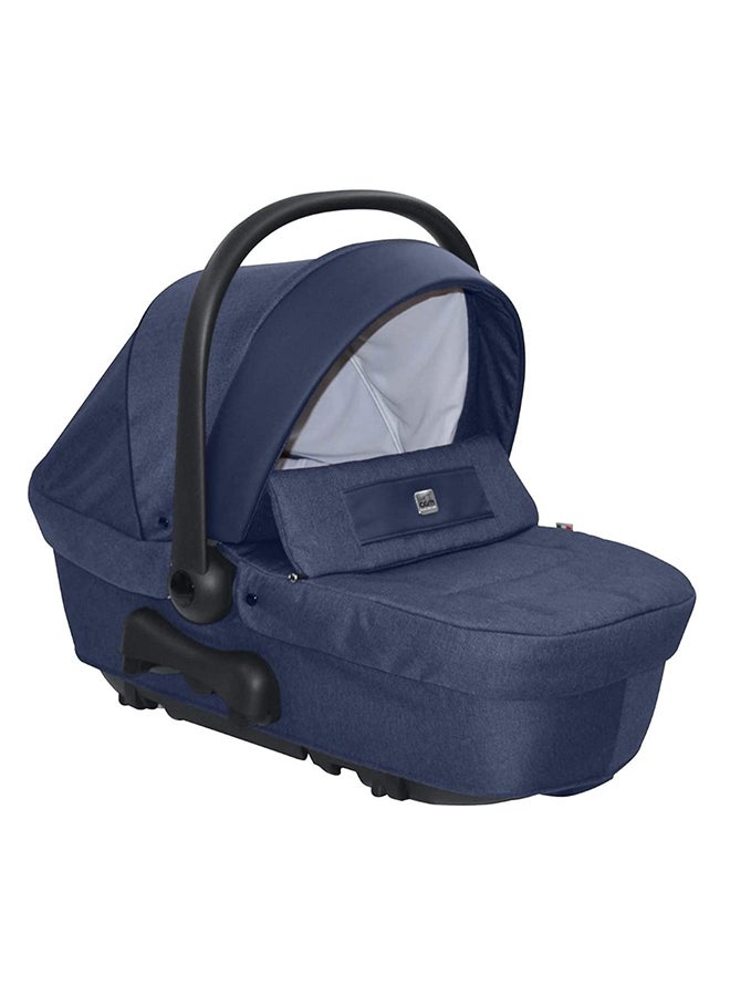 Dinamico Up Frame Plus Modular Smart  Travel System - Navy Blue, From 0 To 4 Years Old, 22 Kg, Spacious And Deeper Carrycot, Aluminium Frame, Portable And Compact Folding, Made In Italy