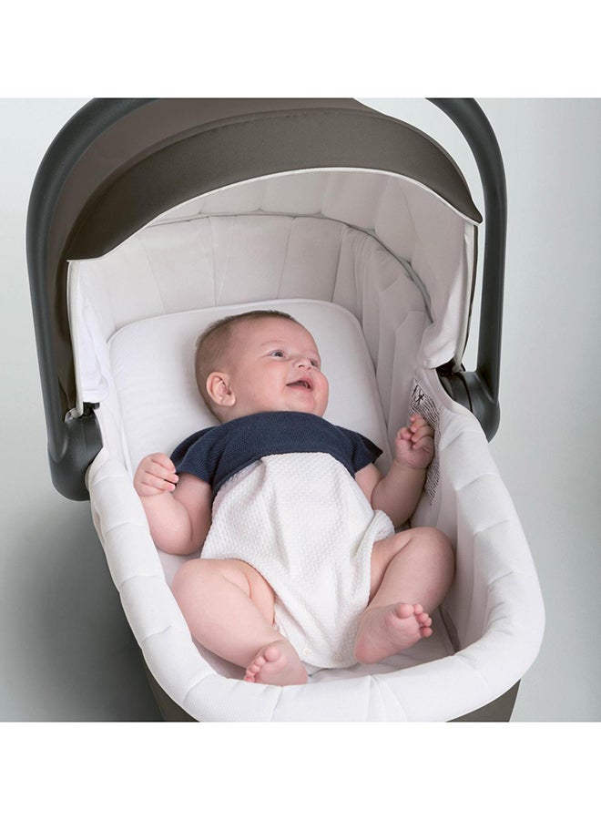 Dinamico Up Frame Plus Modular Smart  Travel System - Navy Blue, From 0 To 4 Years Old, 22 Kg, Spacious And Deeper Carrycot, Aluminium Frame, Portable And Compact Folding, Made In Italy