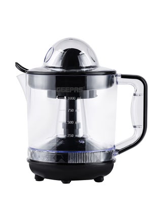1 L Citrus Juicer 25 W| Set includes 2  Cones, Jar and a Transparent Lid| Automatic Juicer for making Orange Juice, Lemon, and so on| Plastic Body with Non-Slip Feet| 2 Years Warranty 1 L 25 W GCJ9900N Yellow/White - pnsku/N41293155A/45/_/1742400765/5f204e91-1dae-4775-9c46-017ad07b78d9