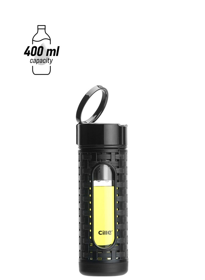 Beauenty Business Tea Separation Cup Black/Yellow 23.9cm - Image 1