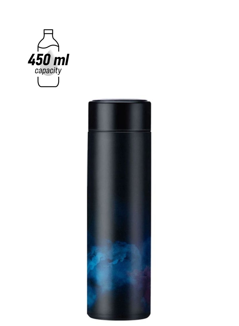 بيوينتي زجاجة مياه مفرغة من الهواء الأسود / الأزرق - Image 1