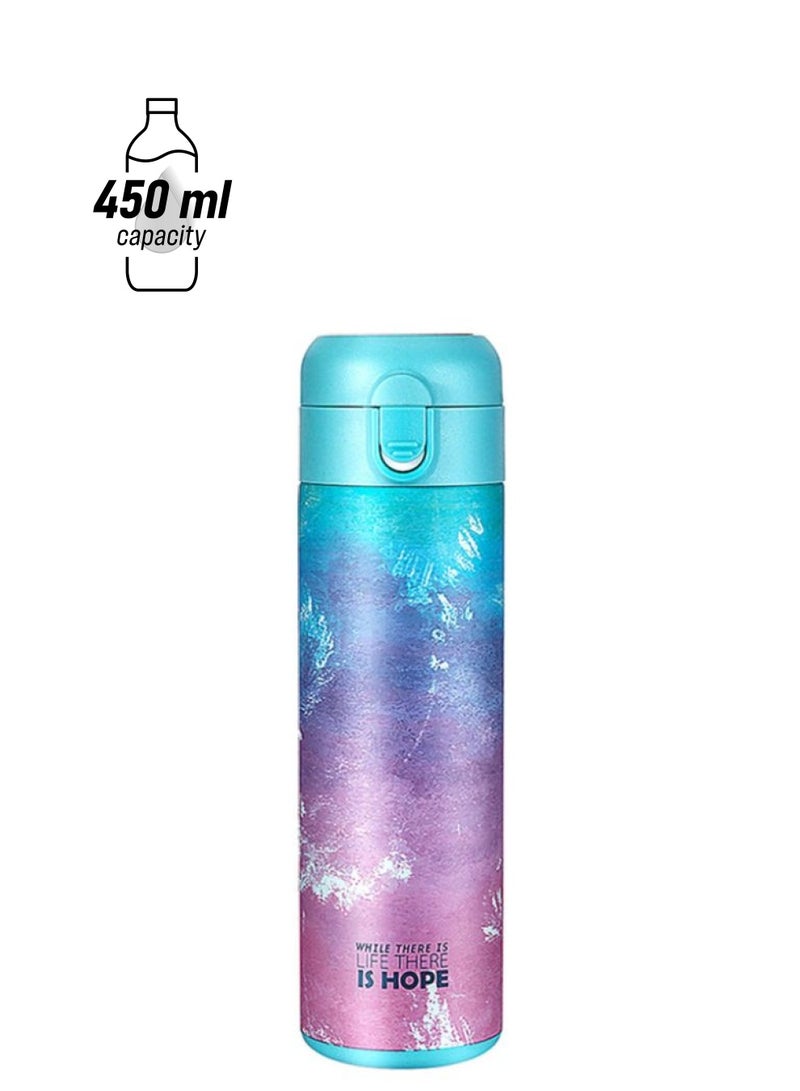 Beauenty Thermo-Display Smart Water Bottle Purple/Blue - Image 1