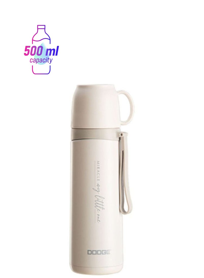 Beauenty Heat Preservation Large Capacity Water Bottle White - Image 1