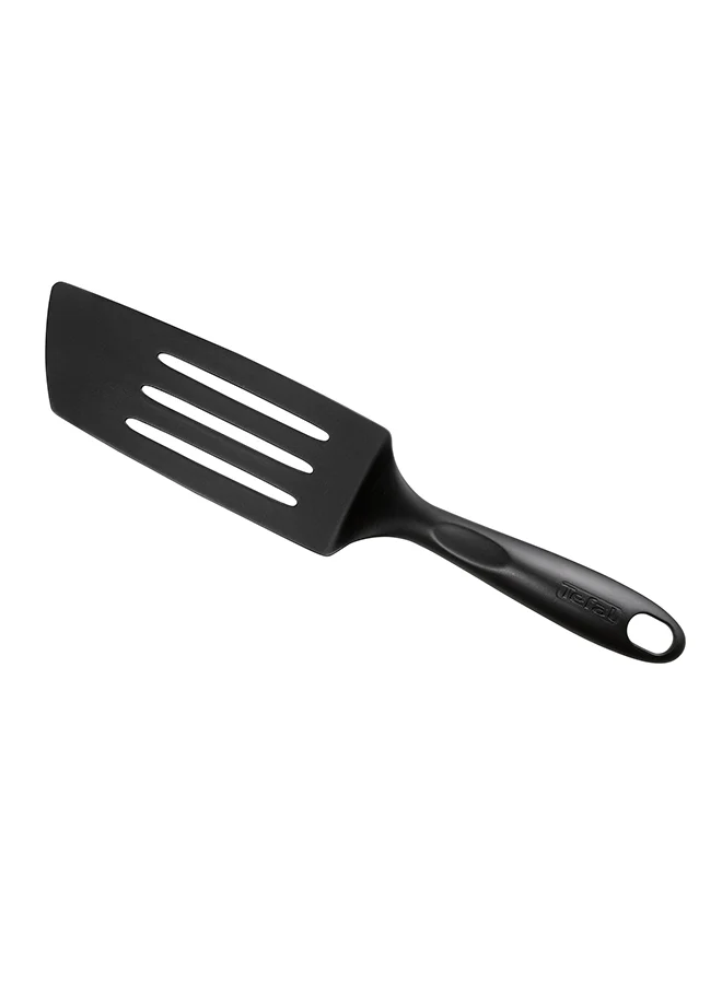 Tefal Utensils | Bienvenue 5 Pcs Set | Spoon, Ladle, Angle Spatula, Pancake Spatula, Long Spatula Black