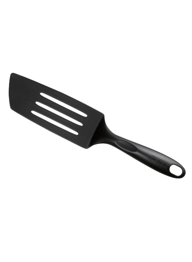 TEFAL Utensils | Bienvenue 5 pcs set | Spoon, Ladle, Angle Spatula, Pancake Spatula, Long Spatula | Heat Resistance | Non-scratching | Dishwasher-Safe |Made in France | 2 Years Warranty | K001A504 Black - Image 4