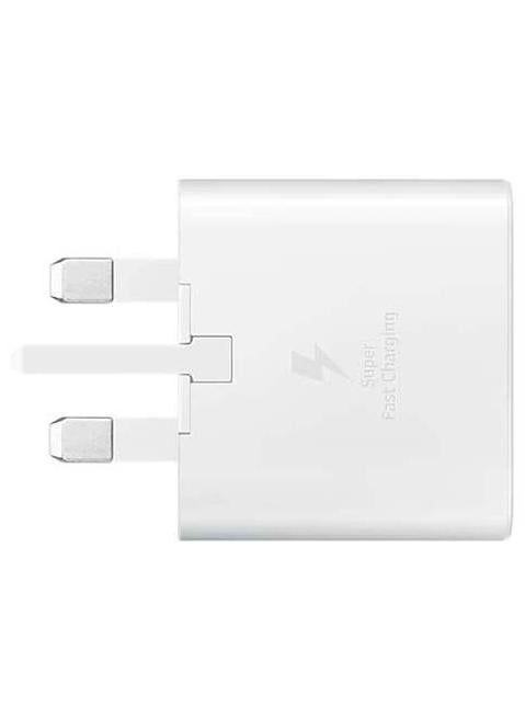 Samsung Travel Adapter 25W PD With USB-C To USB-C Cable White - Image 1