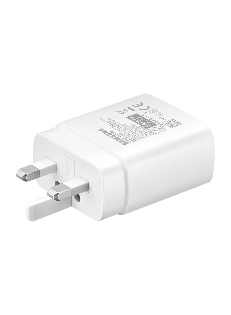 45W Travel Adapter (With 1m Cable) - White