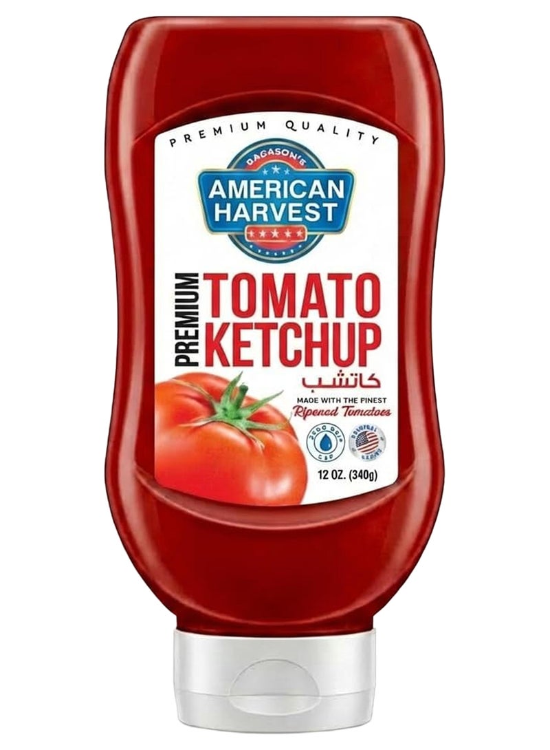 American Harvest Premium Tomato Ketchup 340grams - Image 1