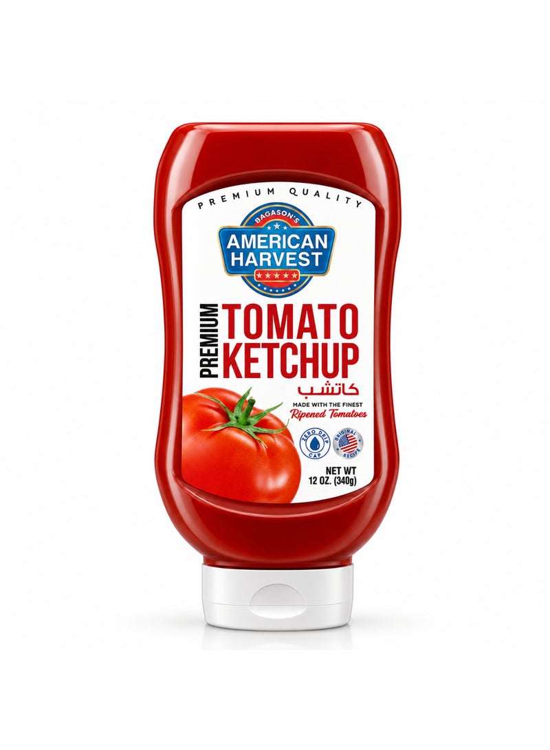 American Harvest Premium Tomato Ketchup 340grams - Image 1